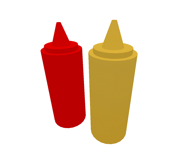 Atheria Designs Boxed Items Mustard and Ketchup