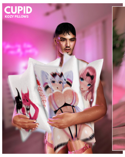 :: CUPID :: KOZY PILLOW. [FATPACK]