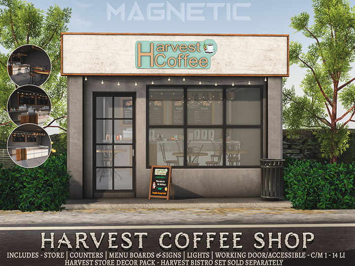 Magnetic - Harvest Coffee Shop