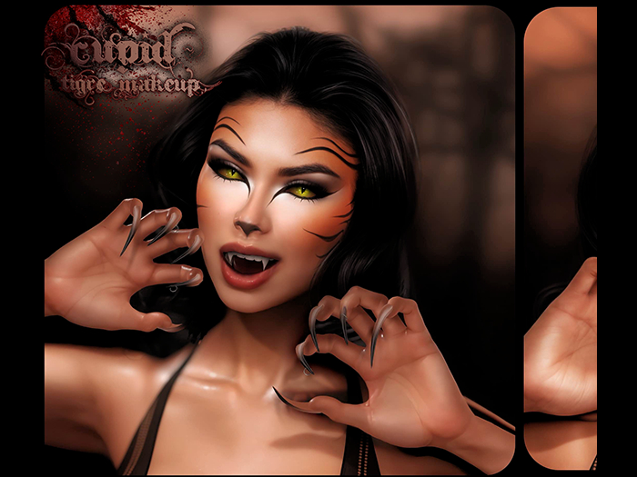 CUPID. Tigre Makeup Pack - Lelutka EvoX - (FATPACK)