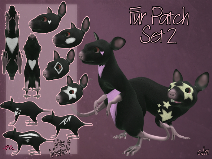 .:PC:. - ~KWI~ Ratty - Conjunto de Patch de Pele 2 [Tintable]