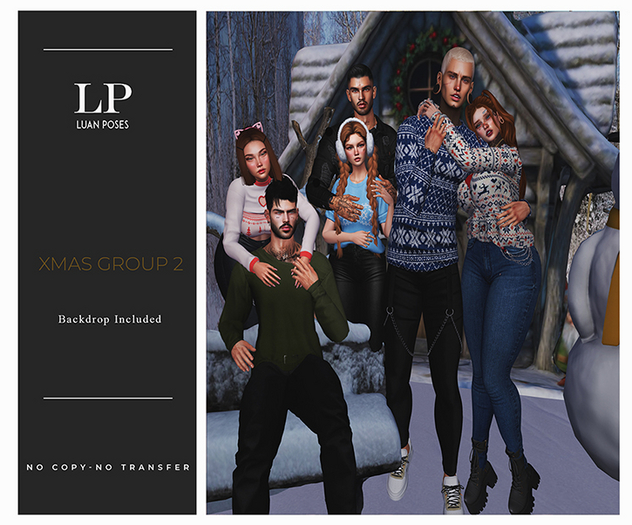 Luan Poses Xmas Group 2
