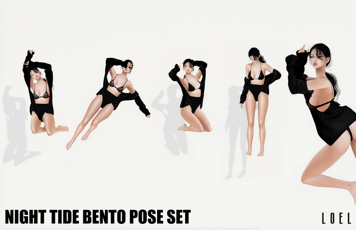 LOEL - Night Tide Bento Pose SET