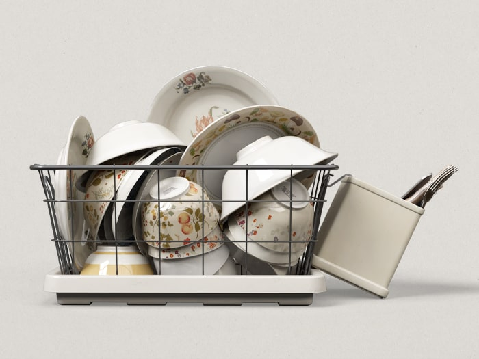 Nutmeg. Cozy Kitchen Dish Rack / add me