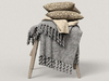 Second Life Marketplace - Nutmeg. Rainy Weather Clutter Stool / add me