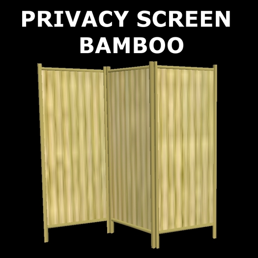 privacy screen Bamboo