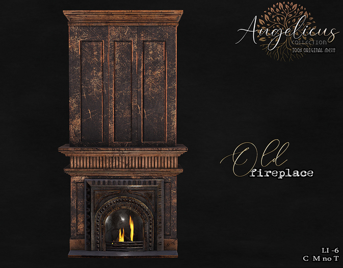 .AngelicUs. Old fireplace 