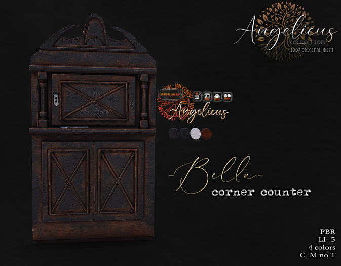 .AngelicUs. Bella corner counter 