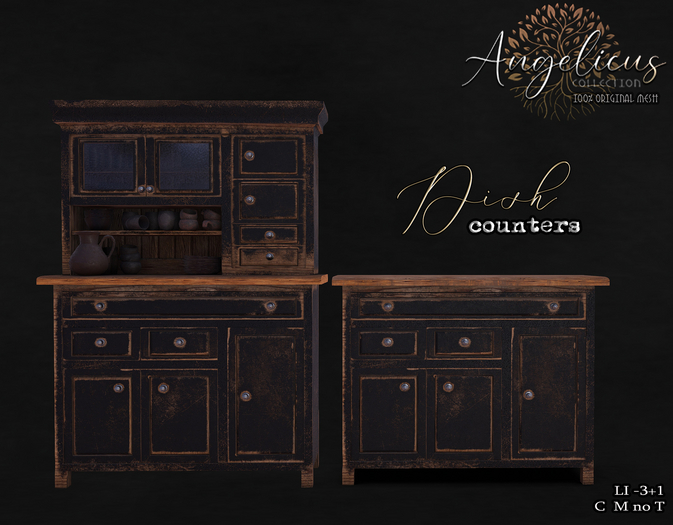 .AngelicUs. Dish counters