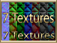 Zoy Texture [ Quilted Fabric Seamless 01 ] 7 Textures