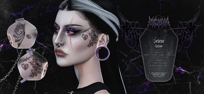 Macabra - Selene Tattoo EvoX