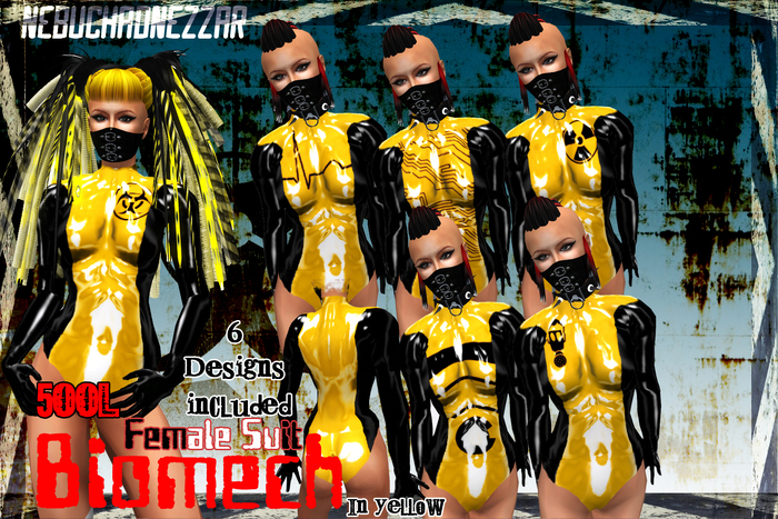 NDN - Biomech Suit Female (Yellow)
