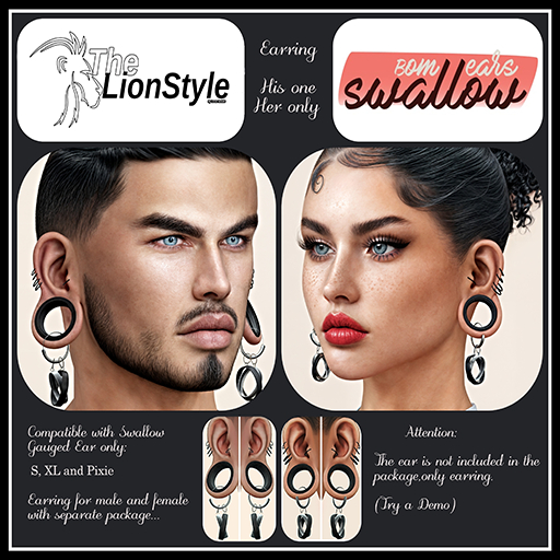 [Lion Style] His one Her only Swallow MALE/ FEMALE 