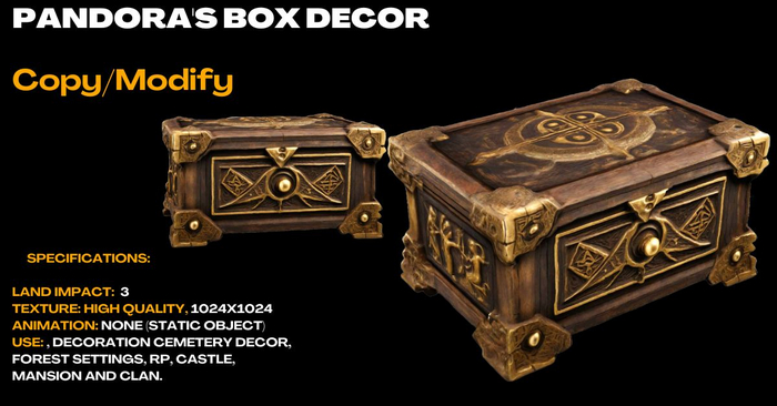 [NE] Pandora's box decor