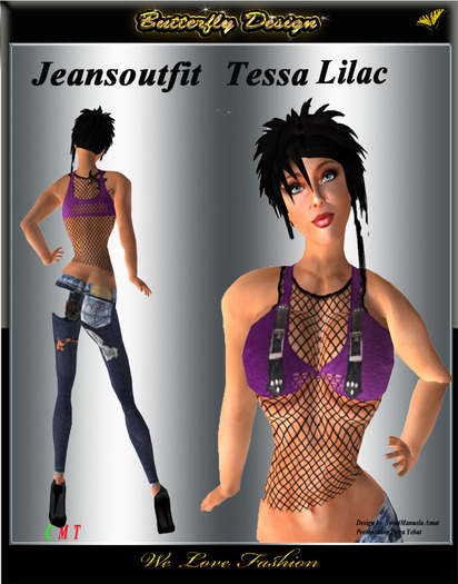*** Butterfly Design *** Tessa Lilac