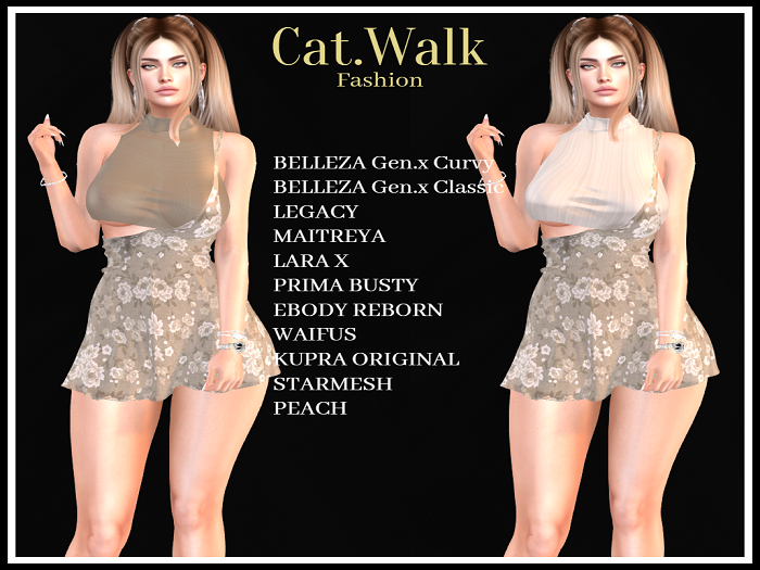 Cat.Walk-Javeria Dress-Gray