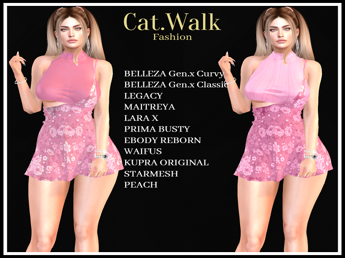 Cat.Walk-Javeria Dress-Pink