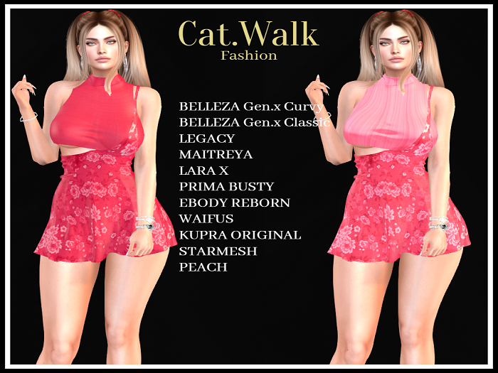 Cat.Walk-Javeria Dress-Red