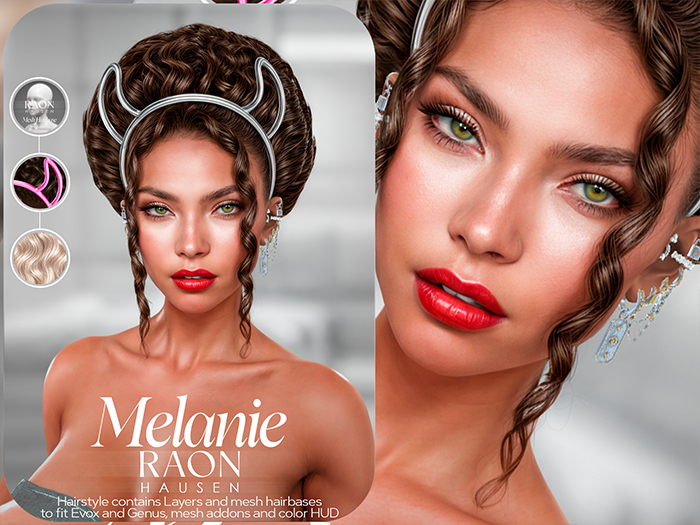 RAON l Melanie Hairstyle FATPACK