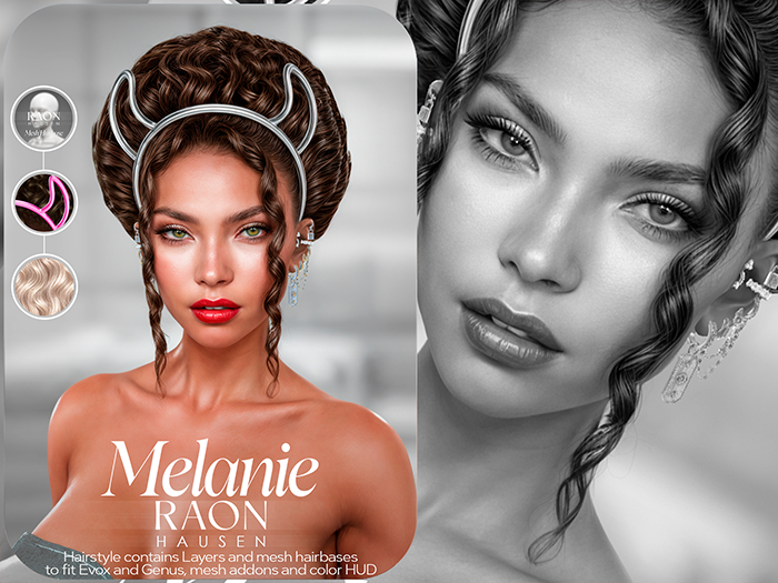 RAON l Melanie Hairstyle DEMO