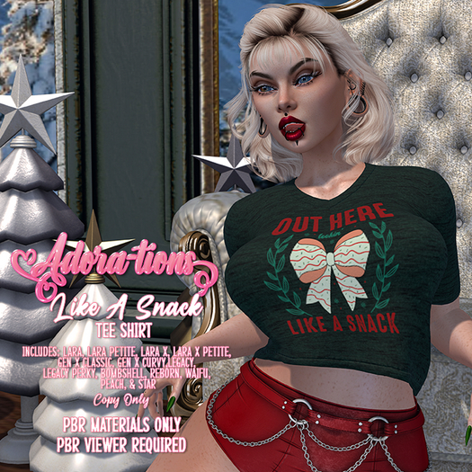 Adora-tions - Like A Snack Tee Shirt