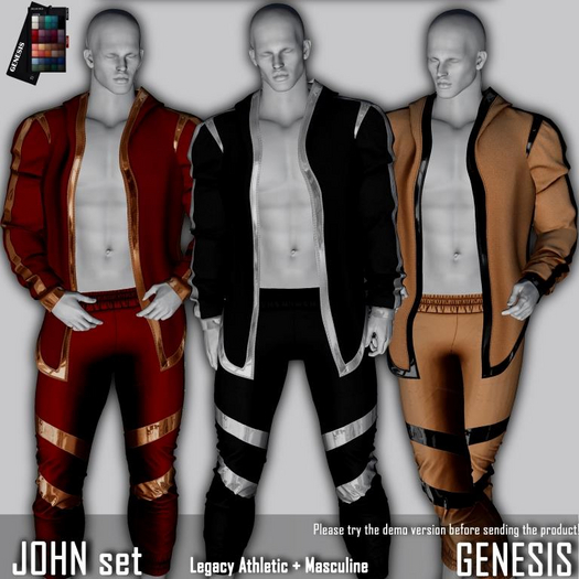 *GENESIS-JOHN SET / DELUXE PACK/ DEMO