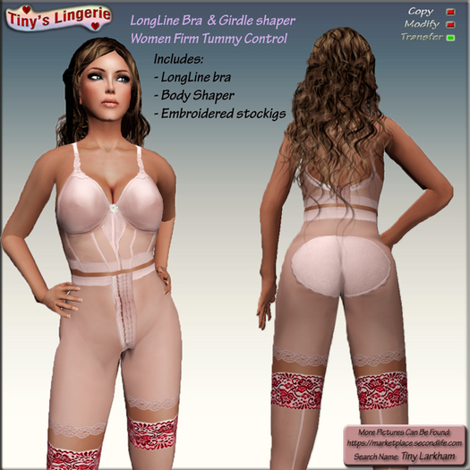 Cora Lingerie Set Rose