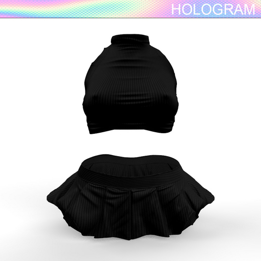 LARAX Flatter Outfit Black