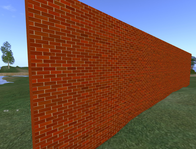 Glazed Decorative Red Brick Wall - Seamless texture