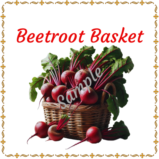 DFS Texture - Beetroot Basket