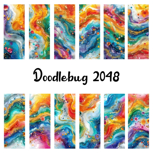 Full Perm Rainbow Ink Textures 2-2048