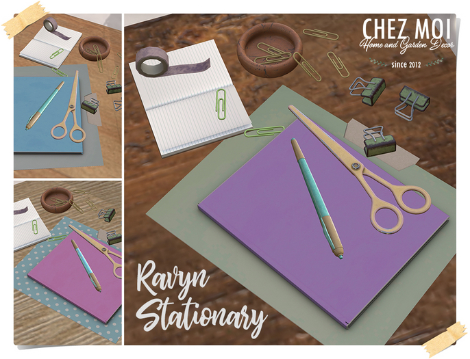 CHEZ MOI Ravyn Stationary