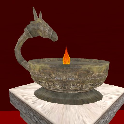 Oil-Lamp Horse-Head