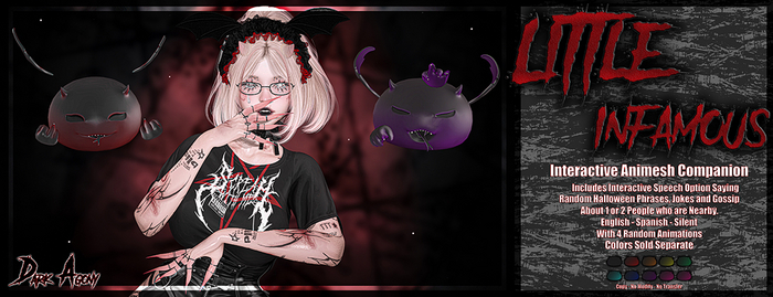Dark Agony - Little Infamous - FATPACK