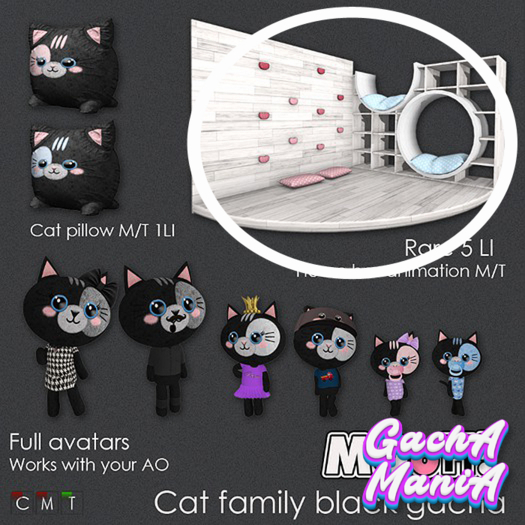 3. MOoH! Cats Fun corner 5LI RARE
