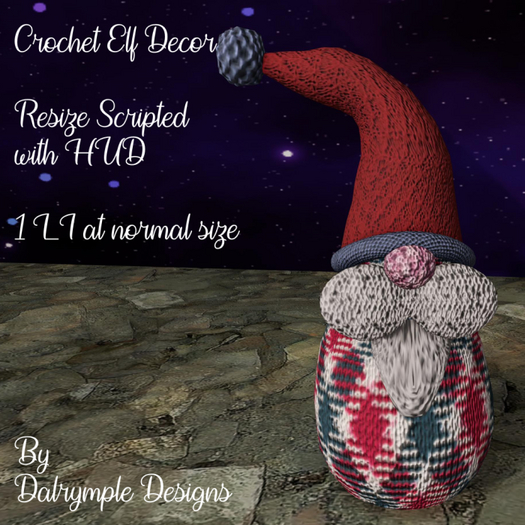 [Dalrymple Designs] Crochet Elf Decor