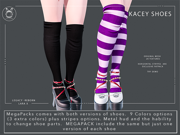 Space Bunny~ Kacey Shoes - FATPACK