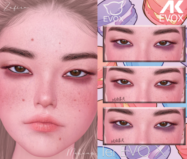 Dark Circles // Makeup // Kawaii // Zafiro