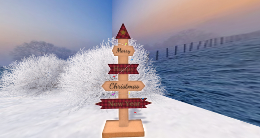 Merry Christmas Sign 1