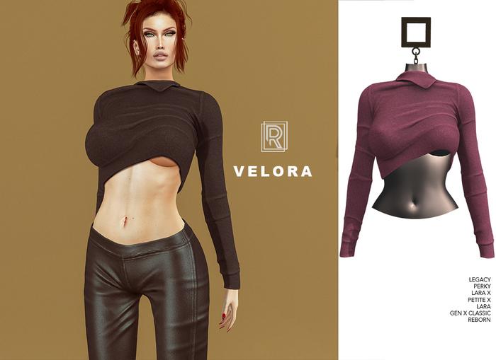RAPTURE-Sweater Velora-Wine