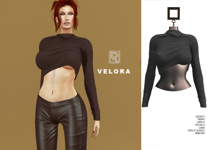 RAPTURE-Sweater Velora-Raven