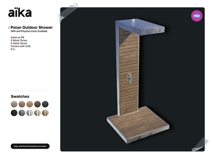aika - Patan Outdoor Shower - PG (add)