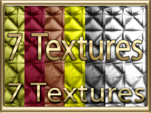 Zoy Texture [ Quilted Fabric Seamless 03 ] 7 Textues