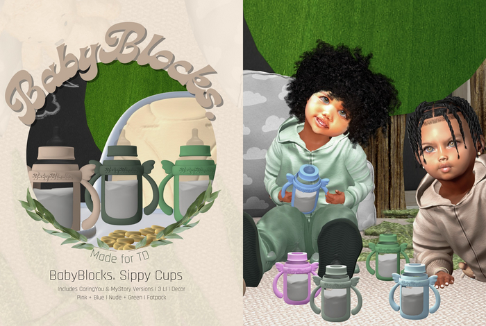 BabyBlocks. Sippy Cup (FatPack) CaringYou + MyStory
