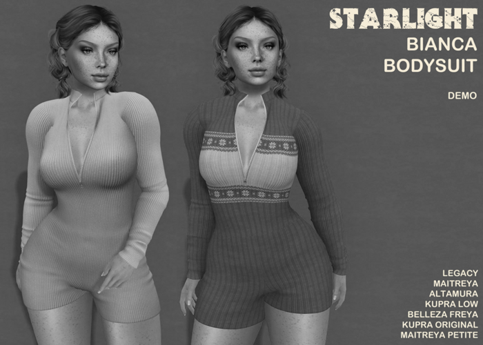 :: SA ::  Bianca - Knit Bodysuit - Demo