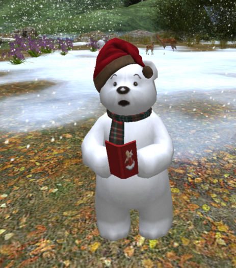 Christmas Singing bear