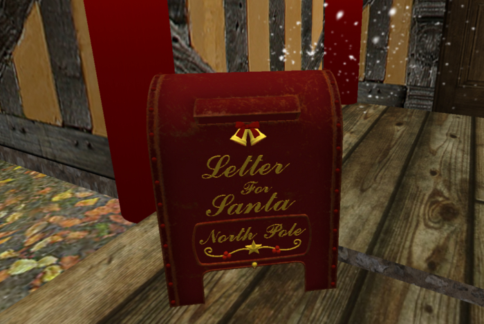 Christmas Letter for Santa Mailbox