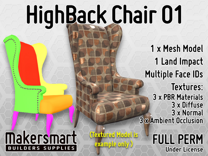 Makersmart: HighBack Chair 01