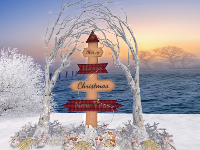 Merry Christmas Sign 2