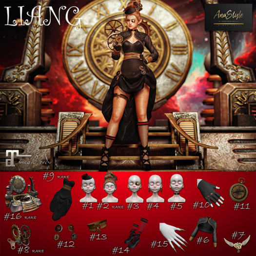 16 AnaSTyle - Liang - Time Portal RARE